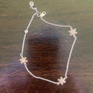 Flower anklet